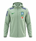 VESTE IMPERMÉABLE BRÉSIL VERTE